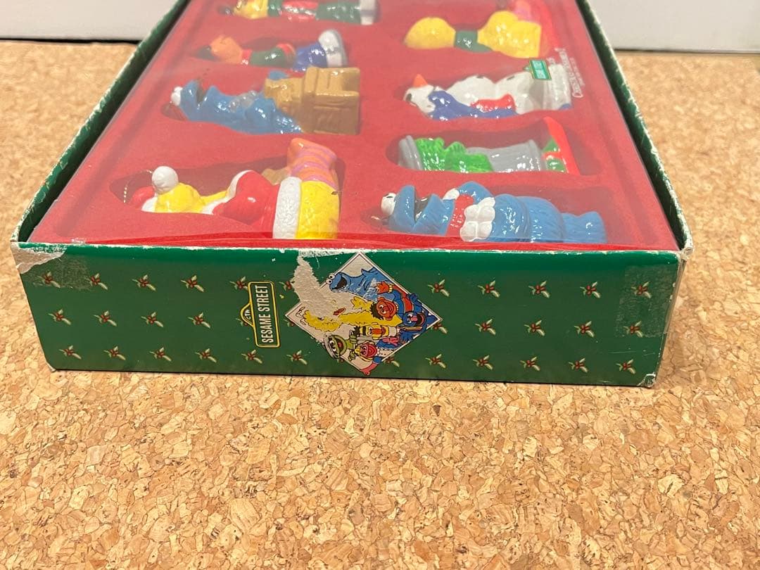 セサミストリート クリスマスオーナメント 陶器