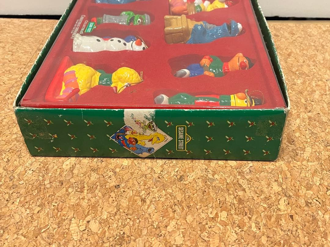 セサミストリート クリスマスオーナメント 陶器