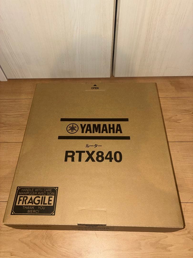 値引き⭐︎新品⭐︎未使用品 YAMAHA RTX840 有線LANルーター