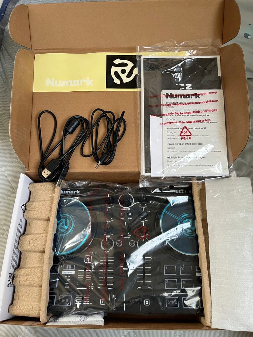 Numark Party Mix DJコントローラー2回だけ使用