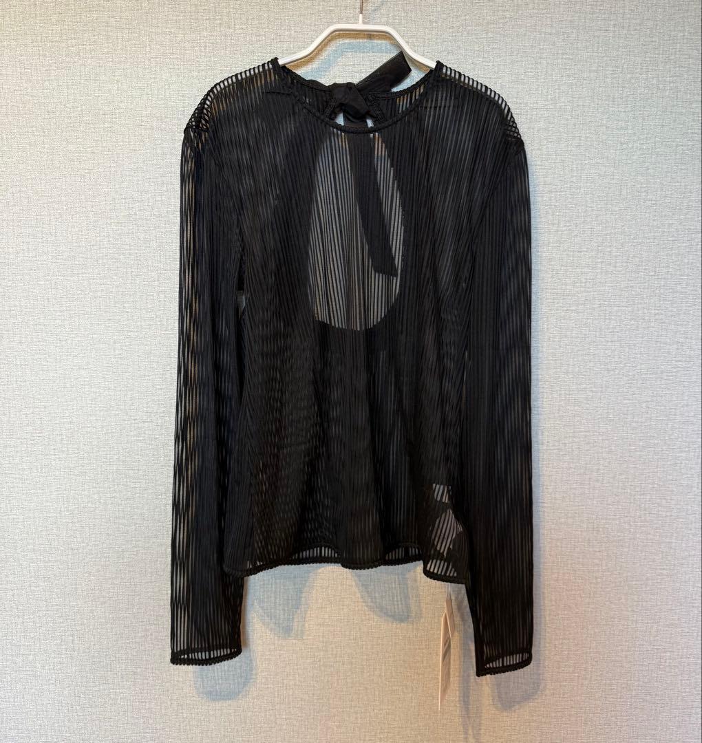 bibiy AVELINE RIBBON TOP 新品タグ付き