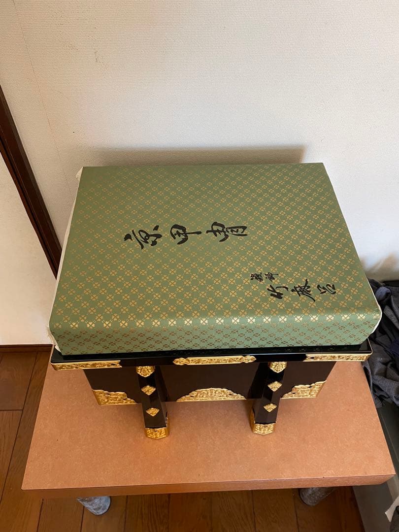 端午の節句　兜飾り　京都　竹麻呂作　年代物