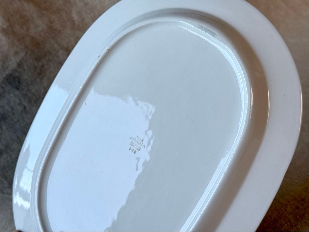 ARABIA vintage Veera オーバルプレート(30cm)