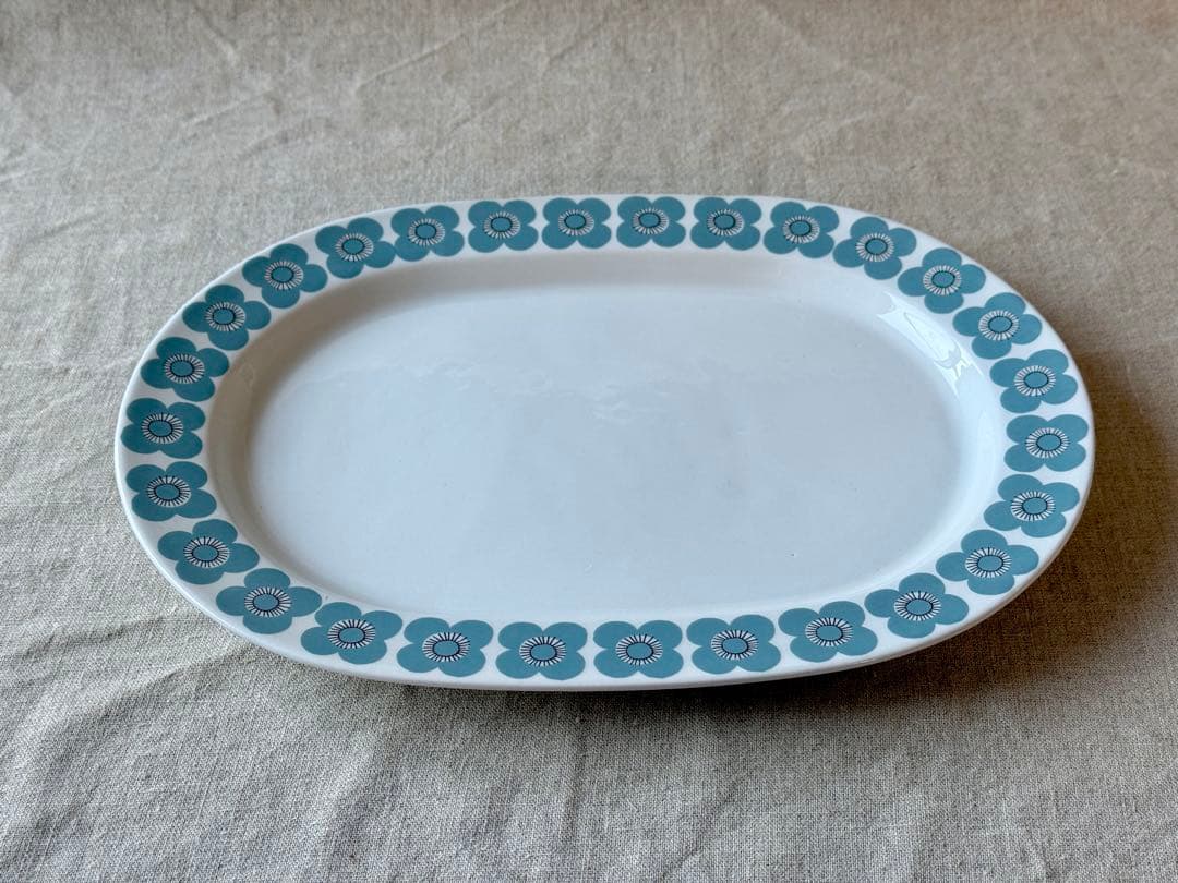 ARABIA vintage Veera オーバルプレート(30cm)