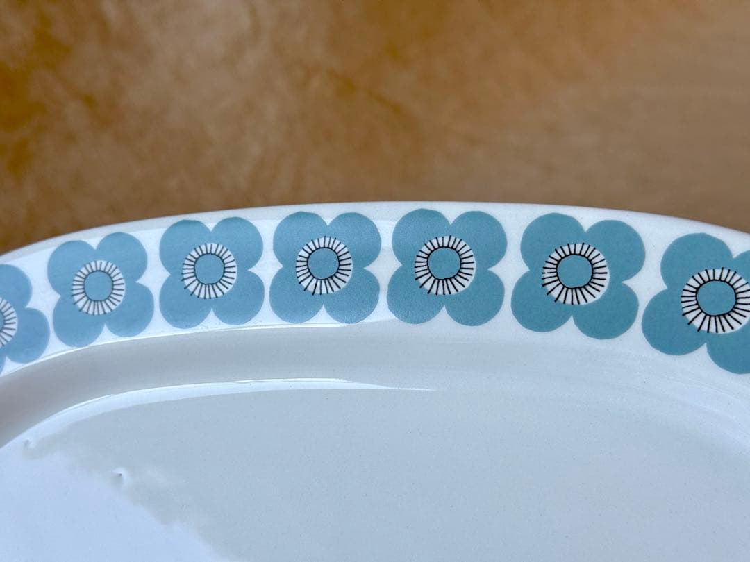 ARABIA vintage Veera オーバルプレート(30cm)