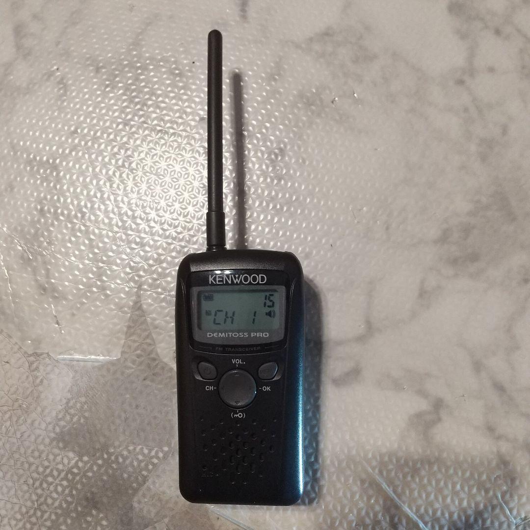 KENWOOD トランシーバー DEMITOSS UBZ-BM20R 2台