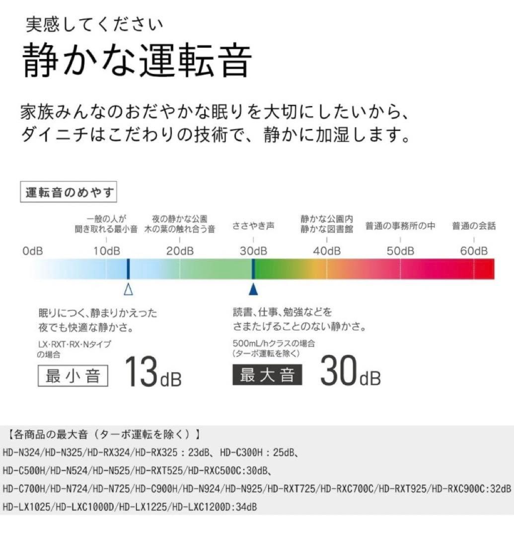 【新品・未使用】ダイニチ ハイブリッド加湿器 HD-C300H-W 8畳