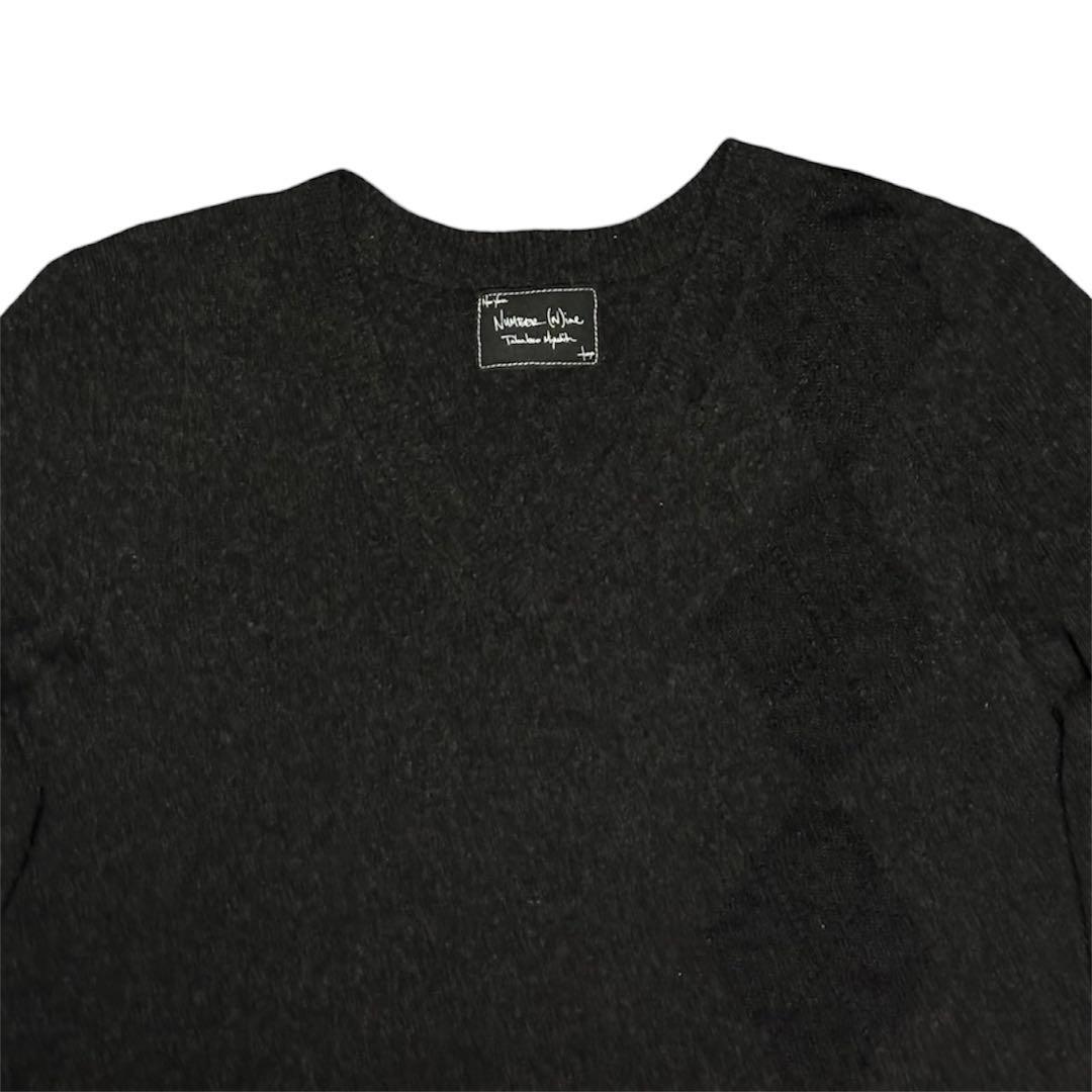 NUMBER(N)INE 06AW NOIR期 グランジ アーガイル ニット