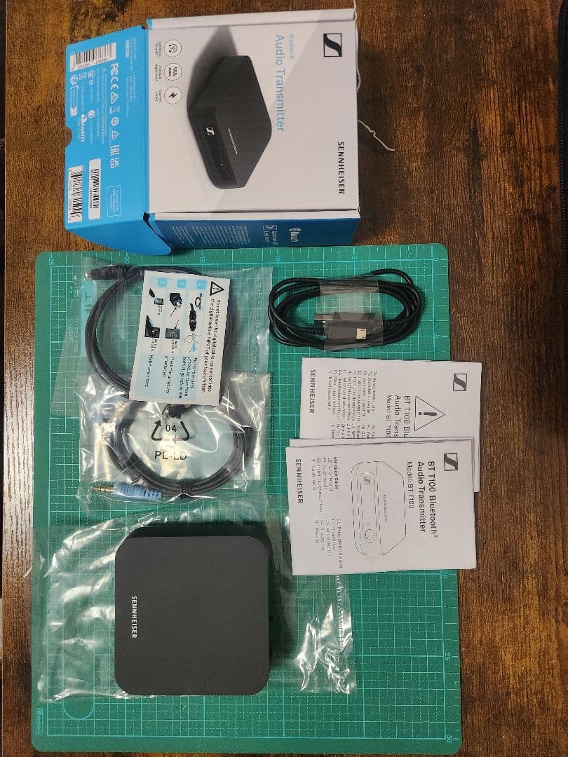 Sennheiser HD 450BTとオーディオトランスミッター