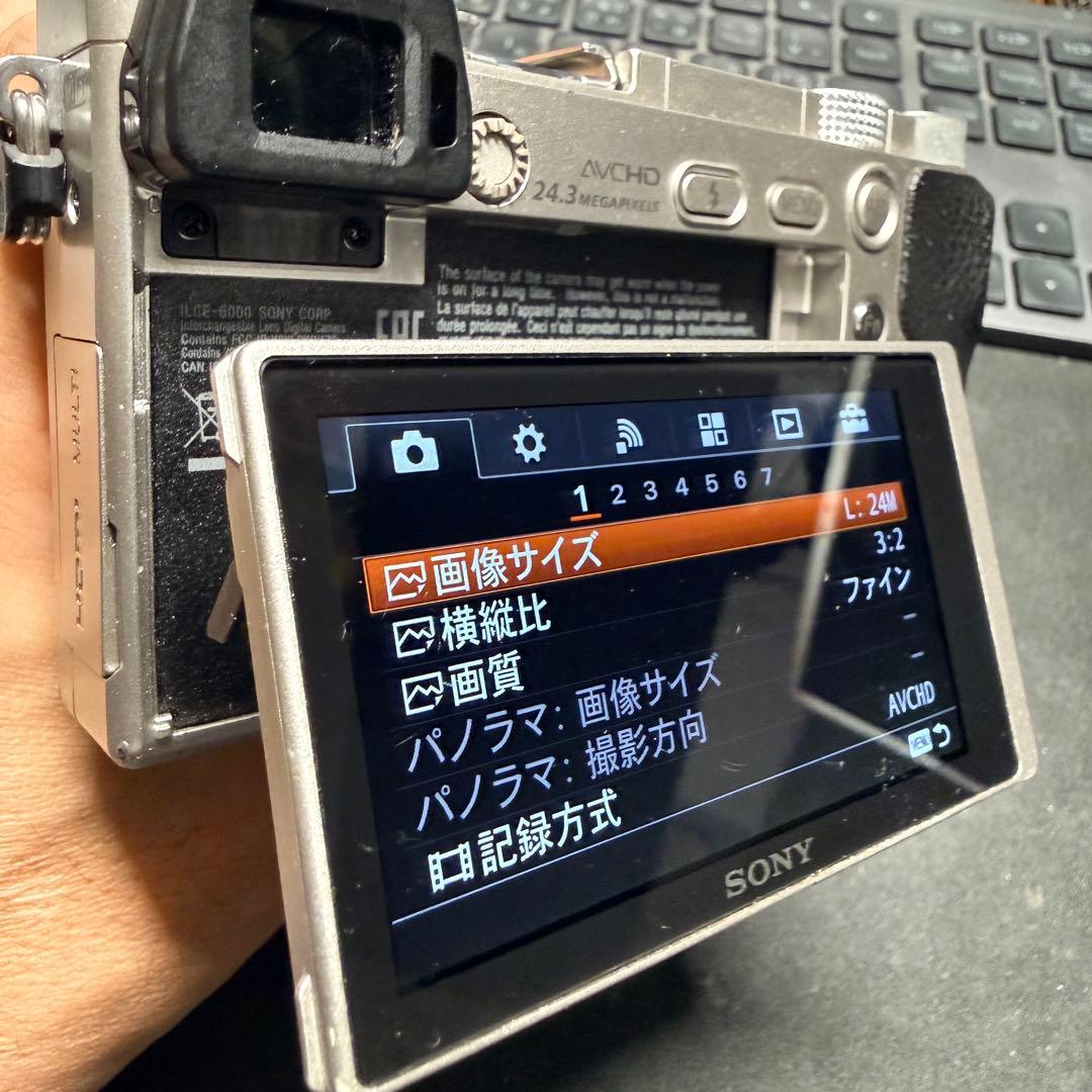 Sony ミラーレスカメラ a6000 + E 18-55mm OSS