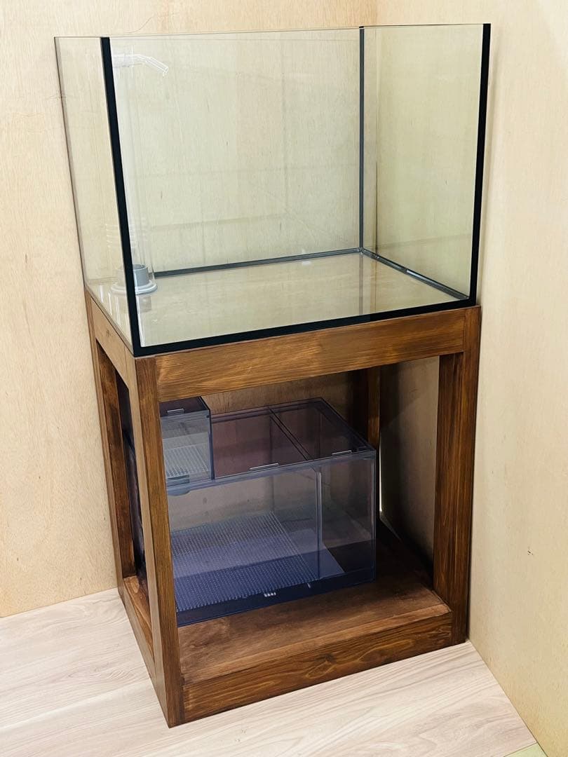 1セット限定　600×450×450オールガラスオーバーフロー水槽