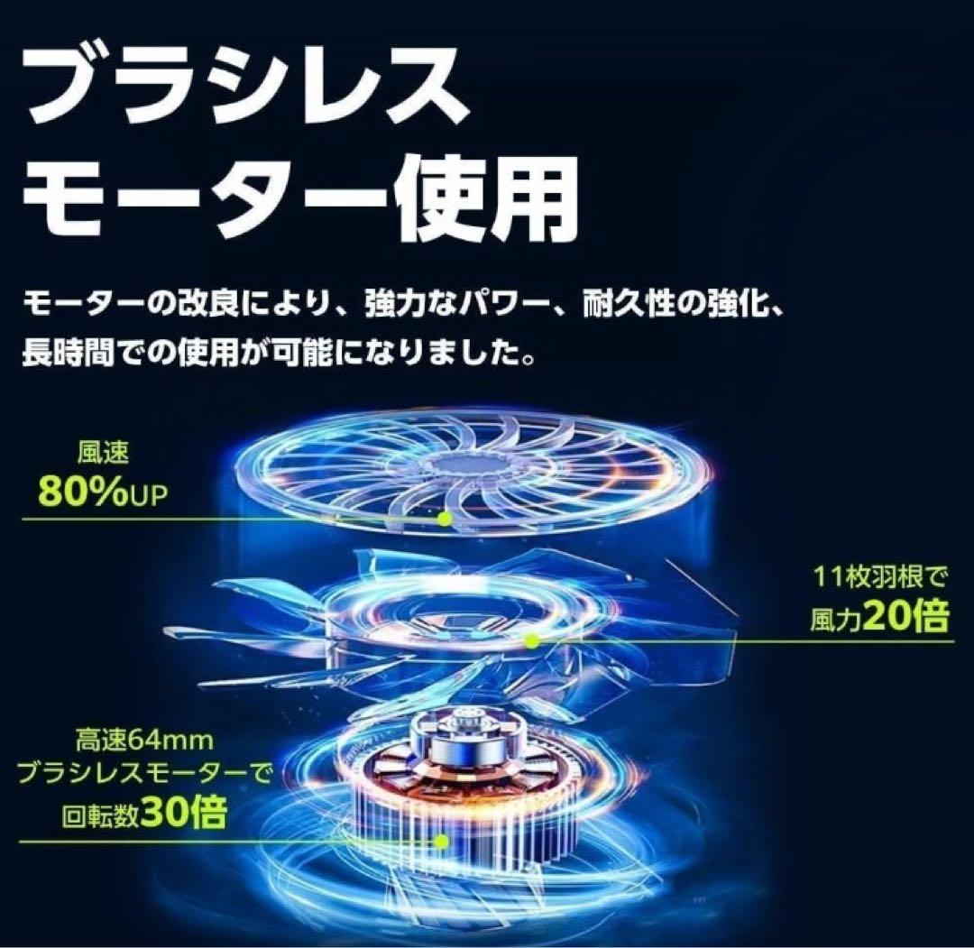 【最強ブロワー】X64 8000mAh 洗車用ジェットファン 数回使用のみ美品