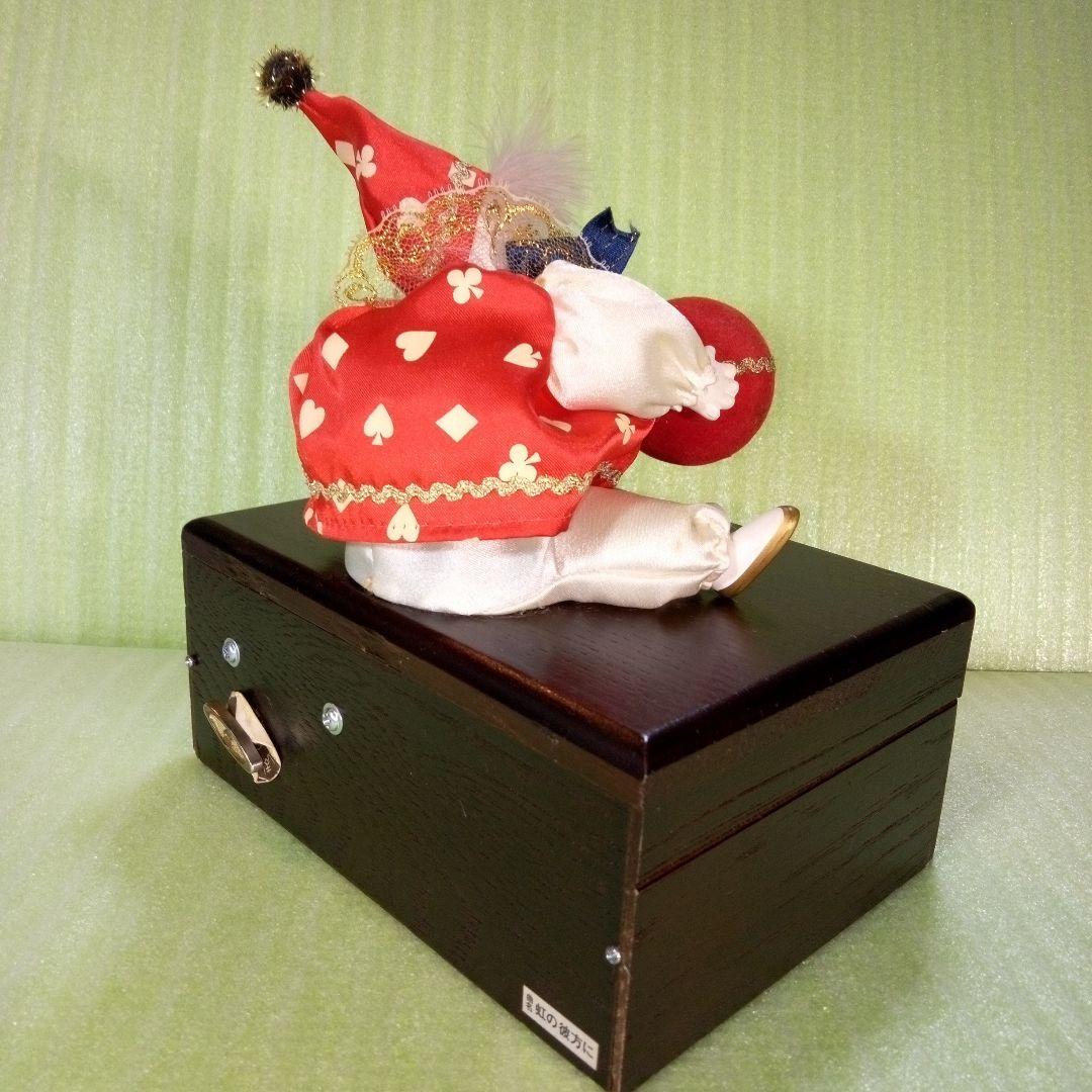 NAGAYA SANGYO　NWA-463-5500　オルゴール　ピエロ　レトロ