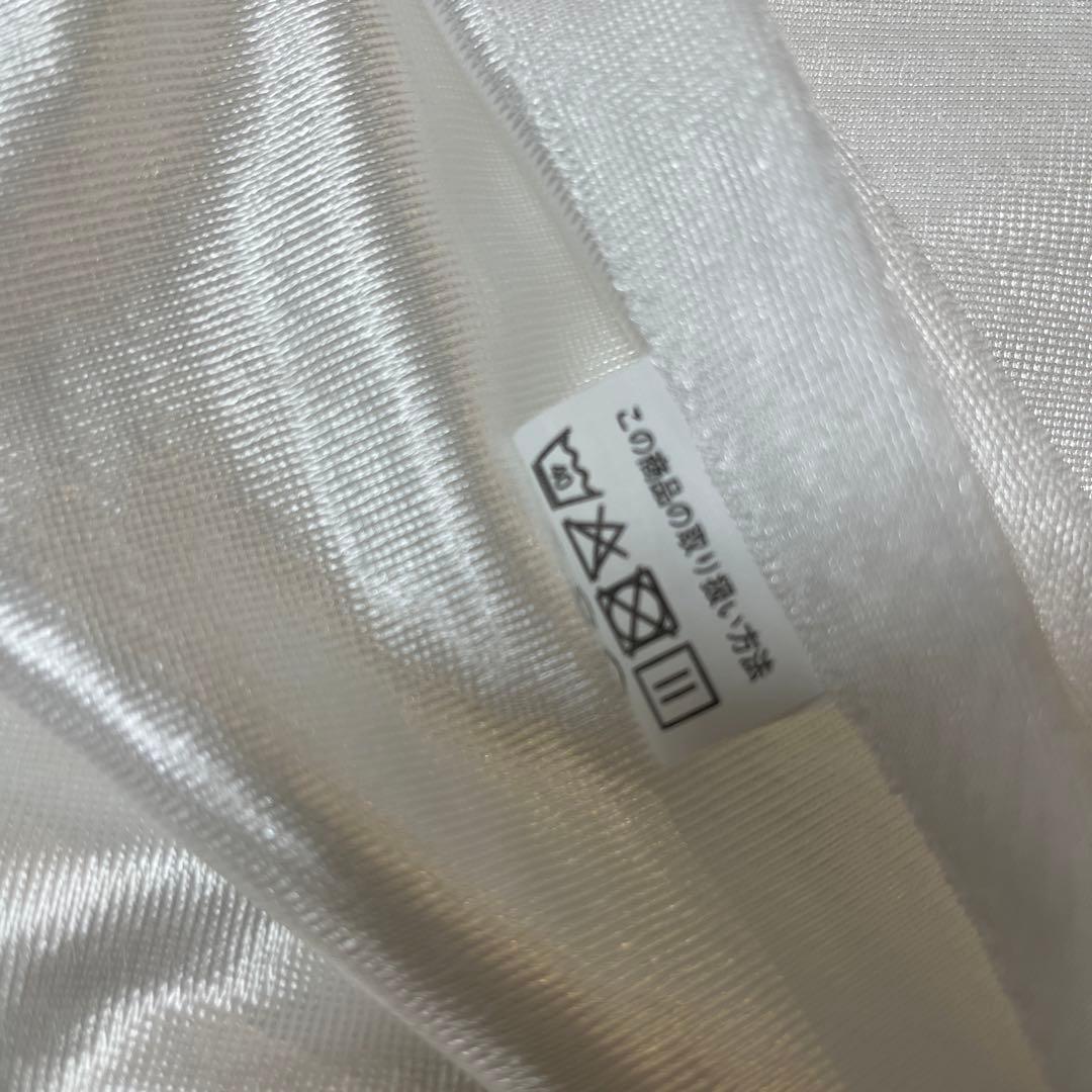 ベージュ ドレープカーテンとレースカーテンセット