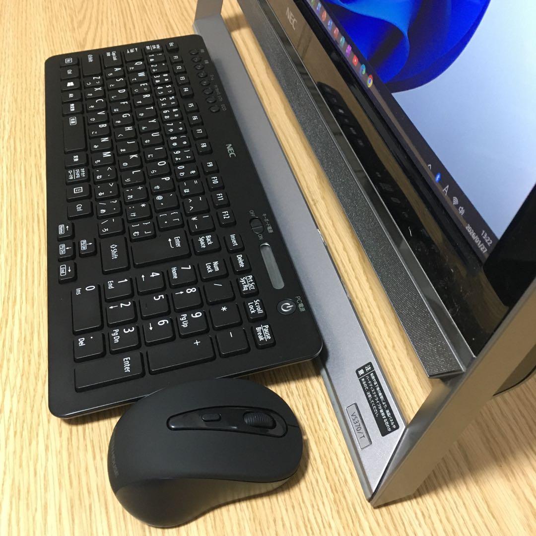 NEC VALUESTAR Win11 地デジ 一体型 SSD デスクトップPC