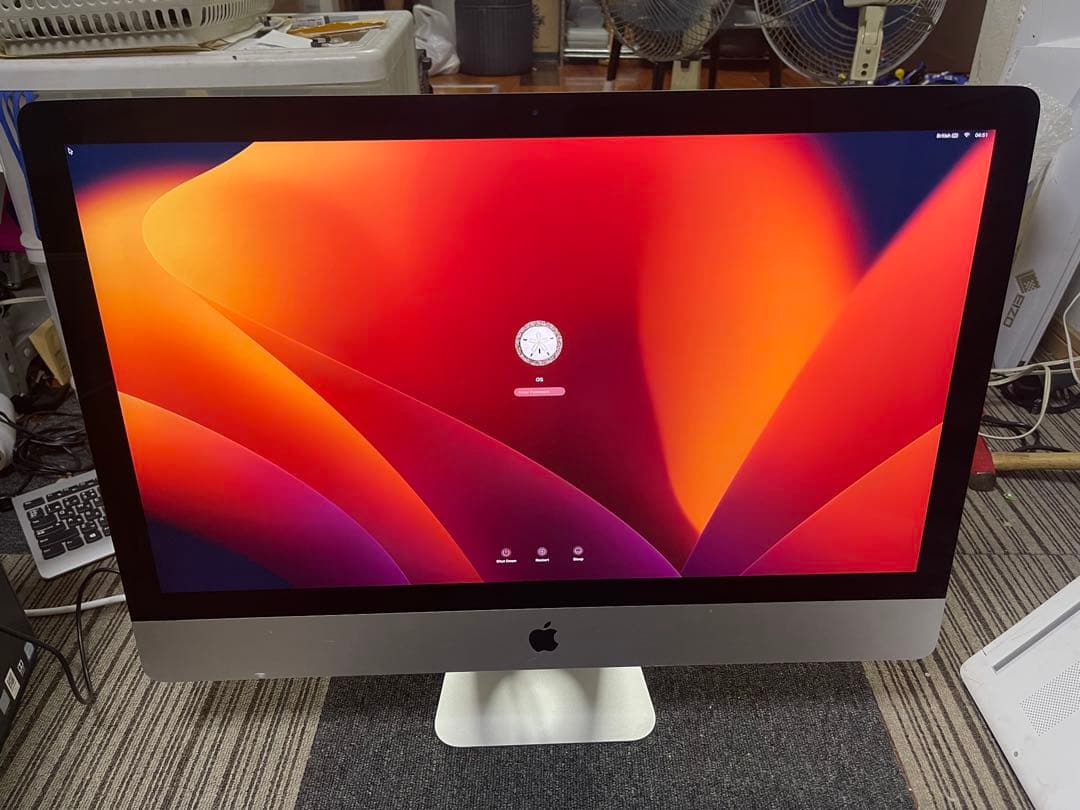 iMac Retina 5K 27インチ 2017 i5/8/500vga4gb