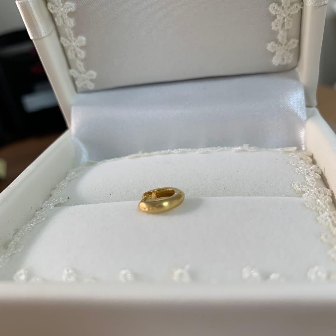 ete フープピアス　18k 【片耳】