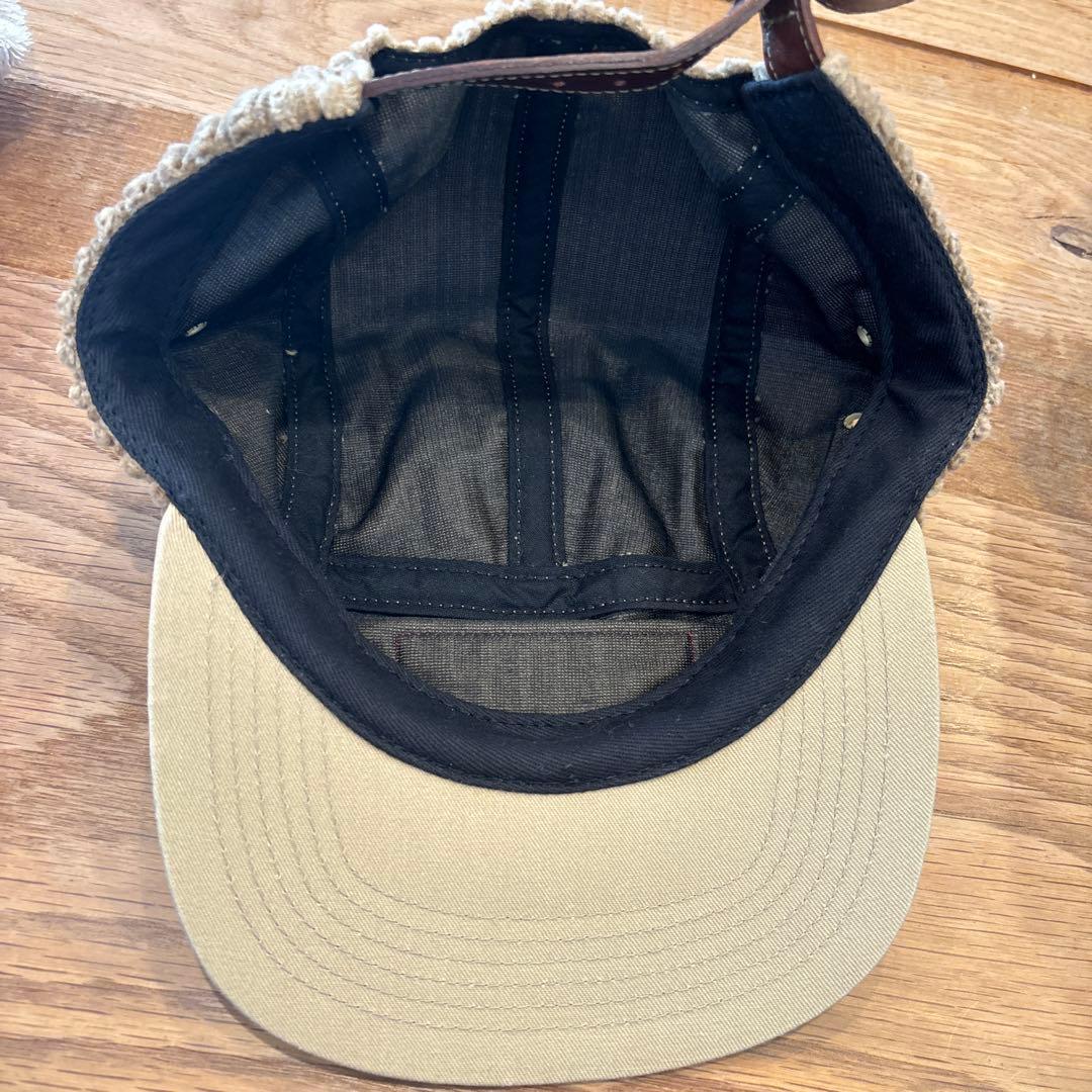 美品Supreme コーデュロイキャップ ベージュ