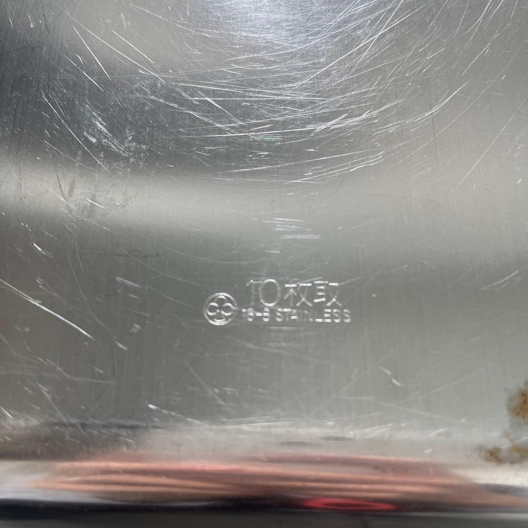 ステンレス製 深型組バット 業務用　まとめ売り