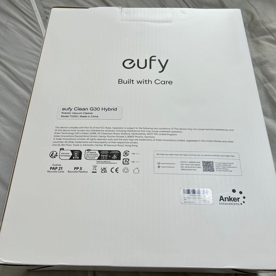 Anker eufy Clean G30 Hybrid ロボット掃除機