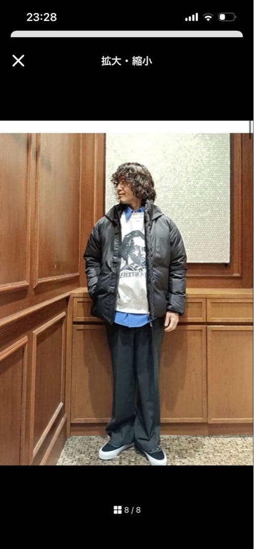 おでんꕥ新品未開封ꕥBEAUTY&YOUTH小松マテーレ ダウンジャケット