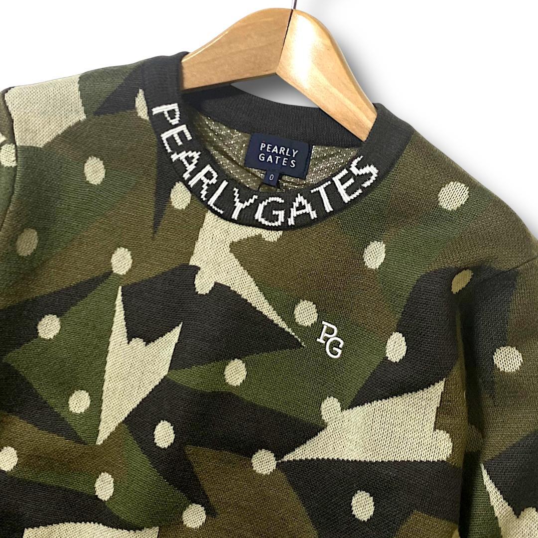 4 定価51700円 パーリーゲイツ 3WAY ニット セーター プルオーバー