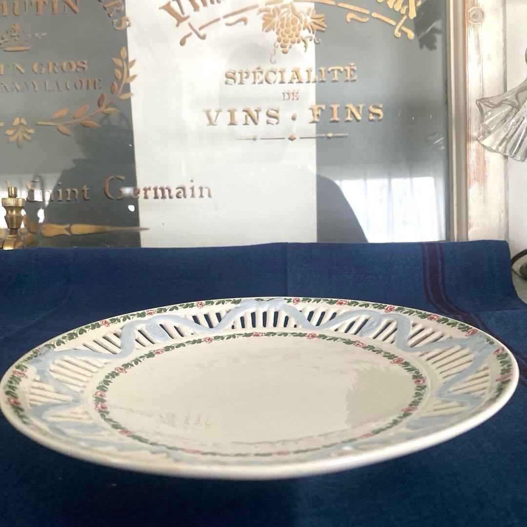 サルグミンヌ Sarregumines レース リボン　パニエプレート【B】レア