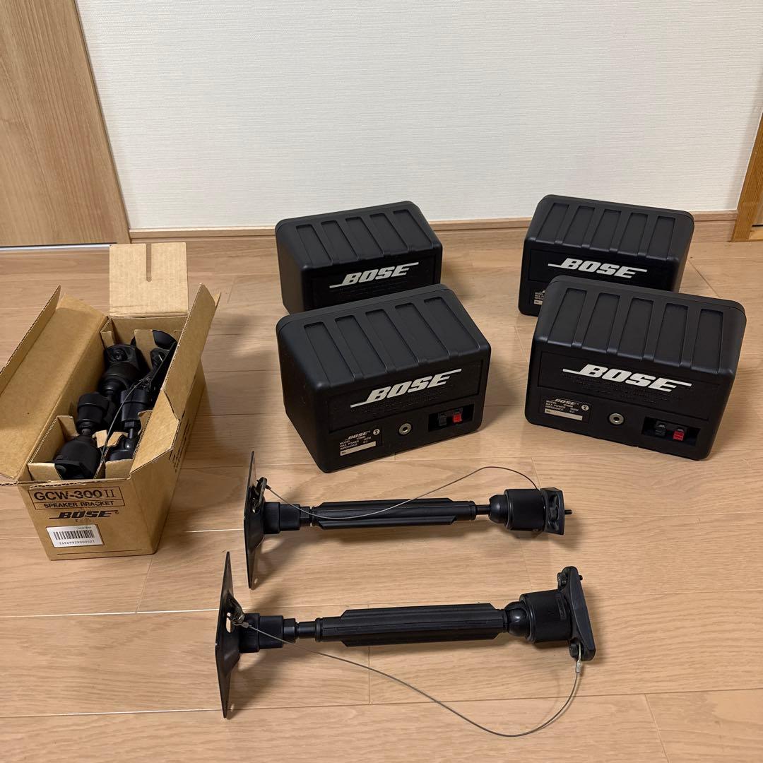 BOSE 101MM 4個 純正ブラケット（GCW-300×2 GCW4×4）