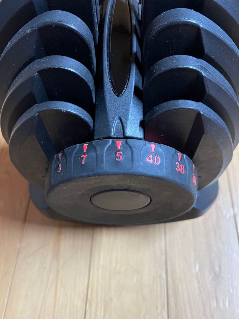 可変式ダンベル 5〜40kg 17段階 1set ①