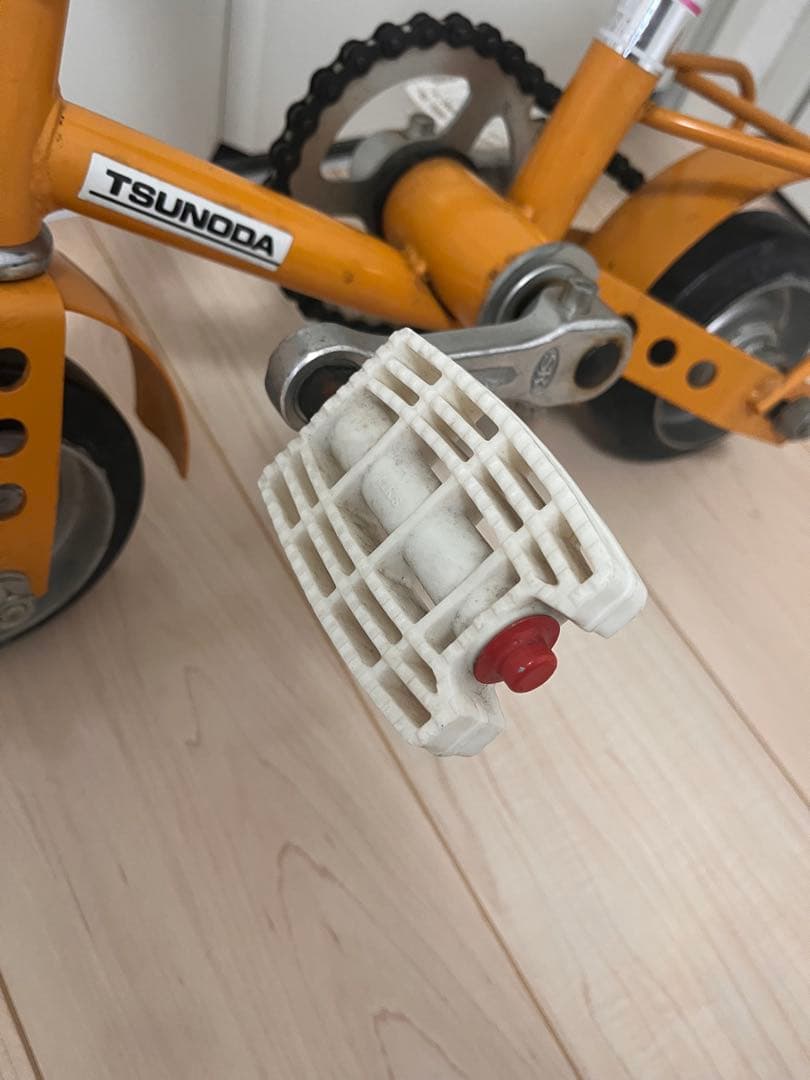 ミニ自転車　アンティーク　ツノダ　豆チャリ