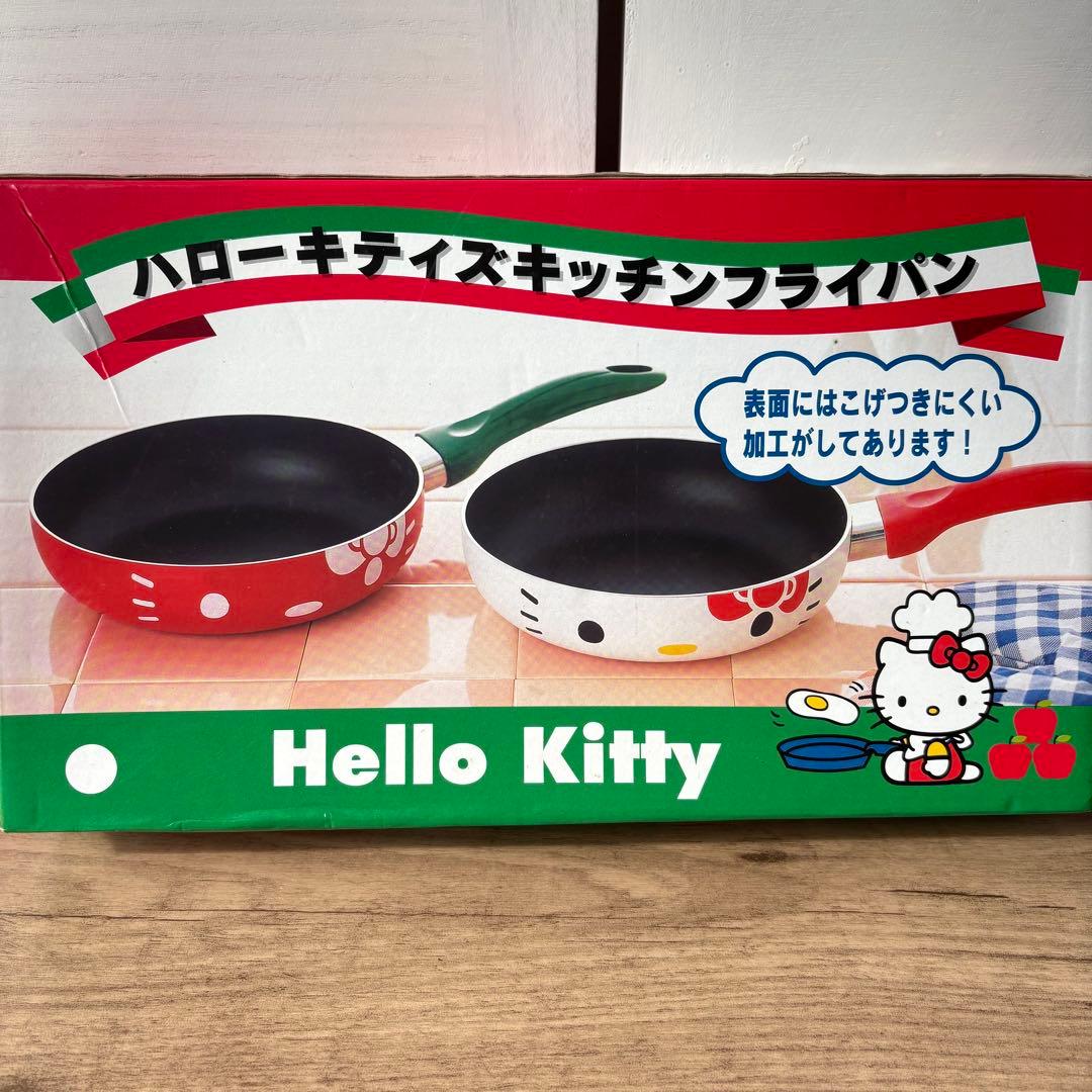 ハローキティ 調理器具　フライパン　秤　保存容器　ランチボックス　レトロ