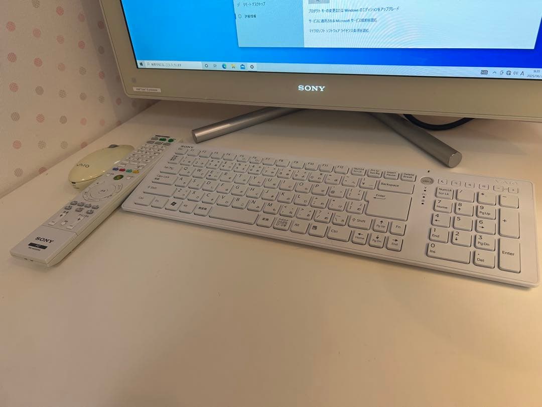 SONY VAIO 地デジ、ブルーレイ、HDMI入力、24インチ フルHD