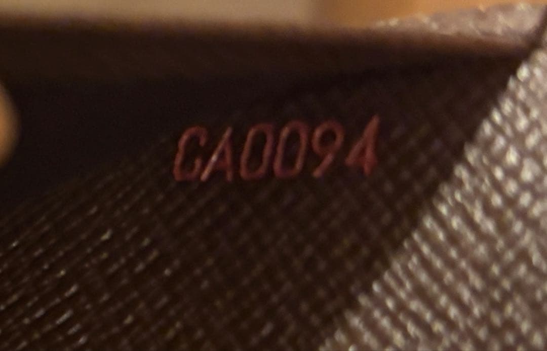 【美品】ルイ ヴィトン ダミエ アンヴェロップ・カルト ドゥ ヴィジット