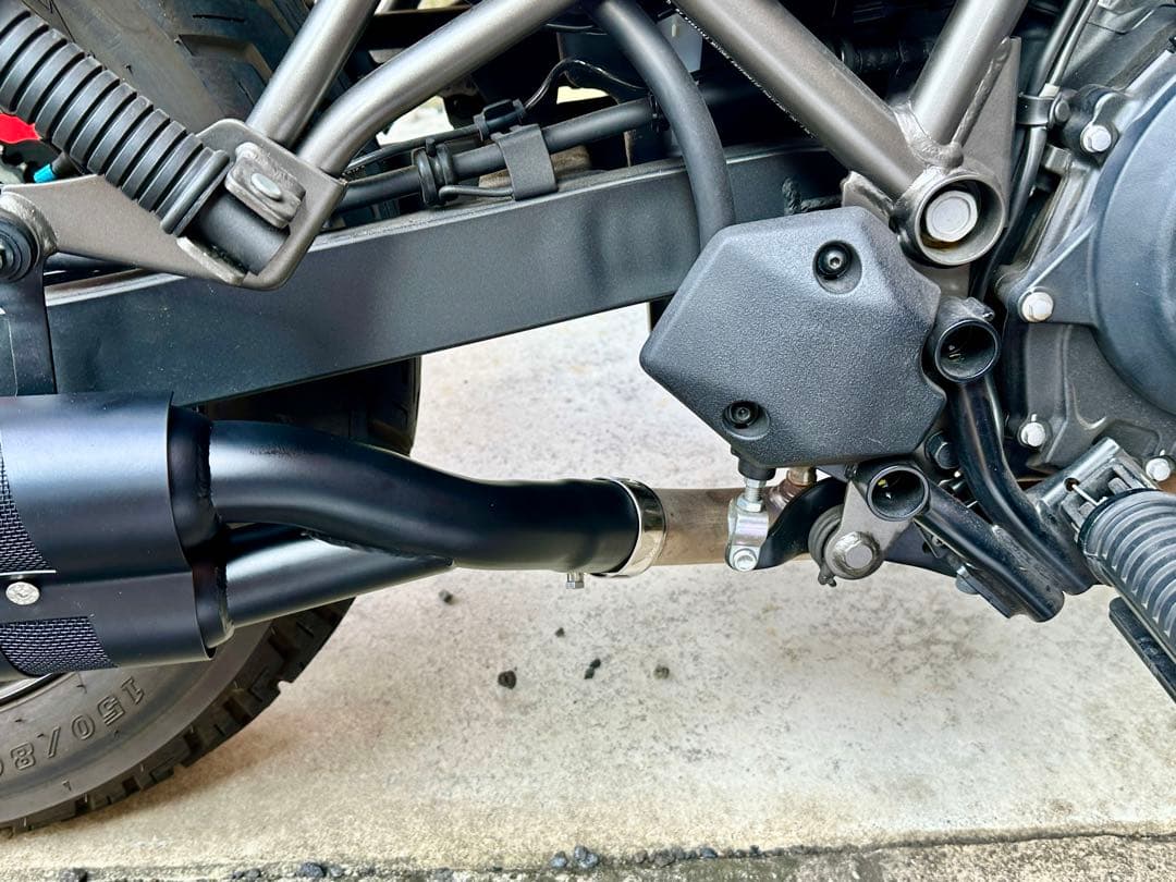 カワサキ エリミネーター400 用カスタムマフラー EL400-V1