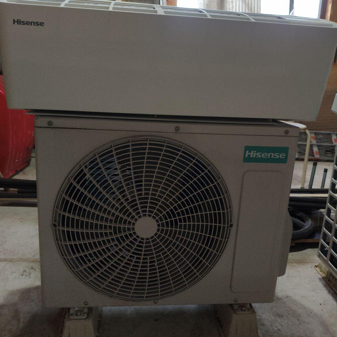 2021年製　Hisense HC-S22DE9 エアコン本体2台セット