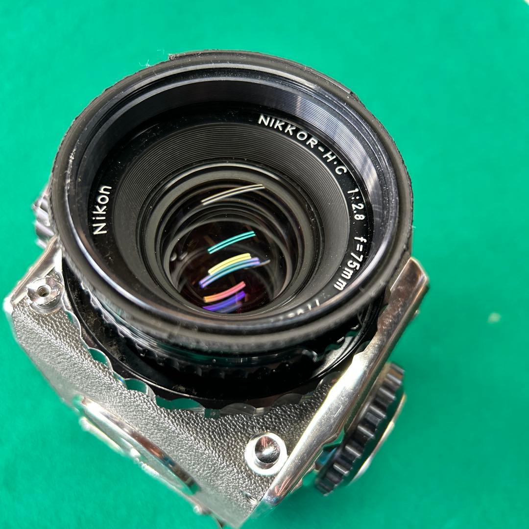 当時もの！ゼンザブロニカ S2 Nikkor-P 75mm F2.8 中古