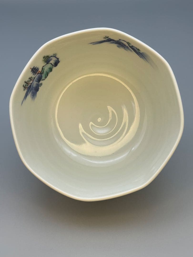 茶道具　茶碗　林淡幽　色絵祥瑞