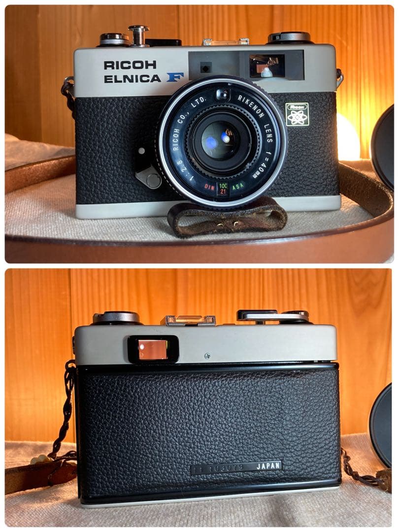 希少品！超美品！完動品★リコー elnica f★フィルム入門＊初期保証＊試写済