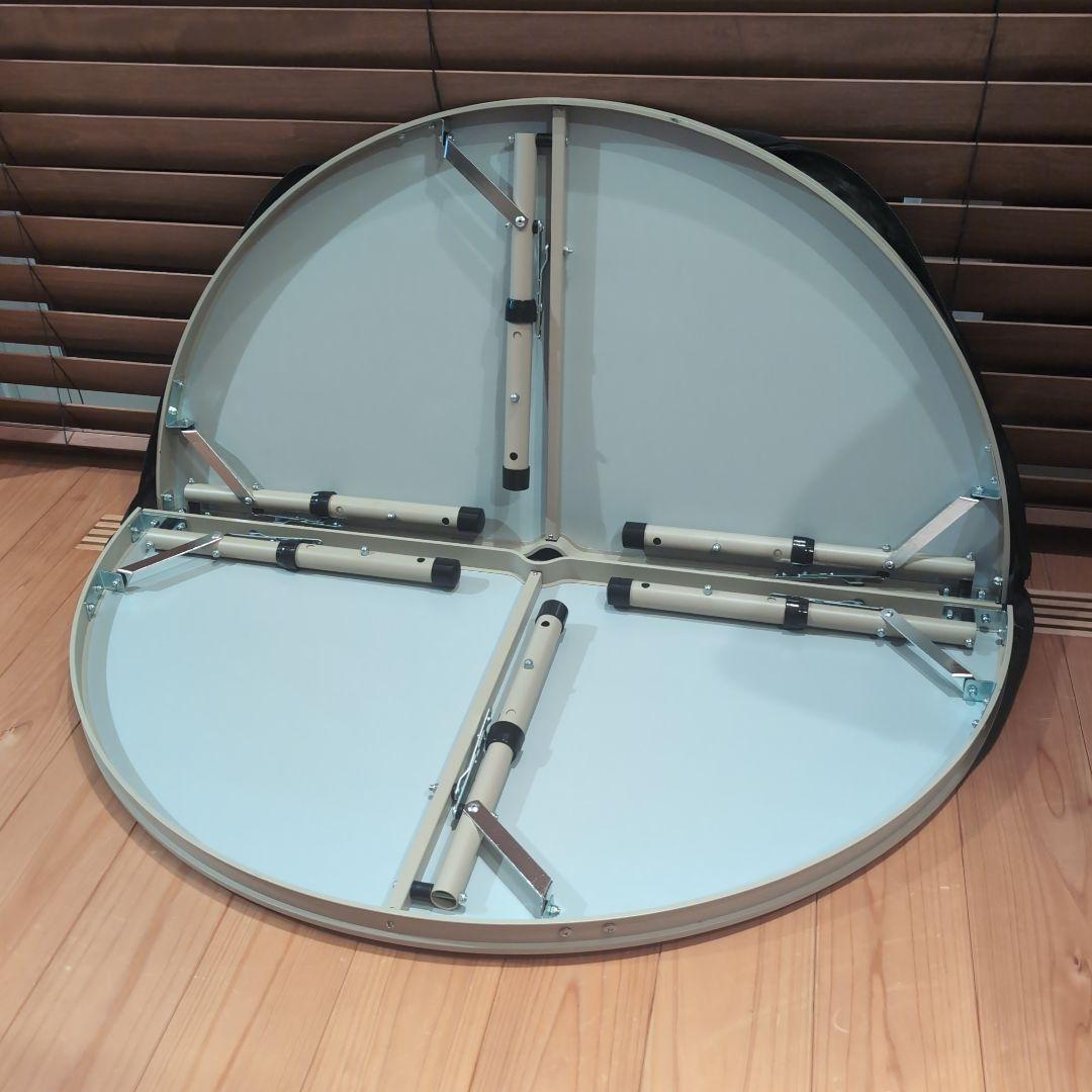 DOD ワンポールテントテーブル TB6-487 ブラウン/ベージュ