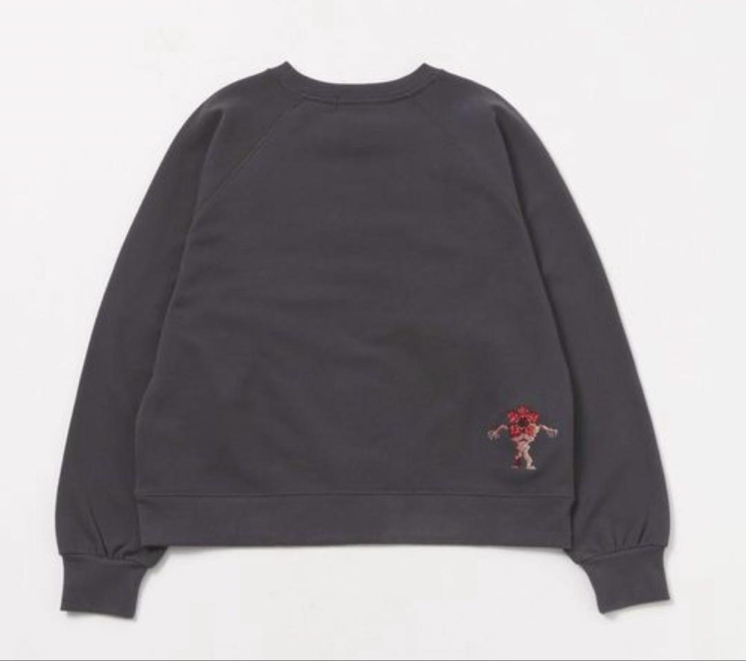 値下げ　【STRANGER THINGS】コラボアソートスウェット　チャコールM