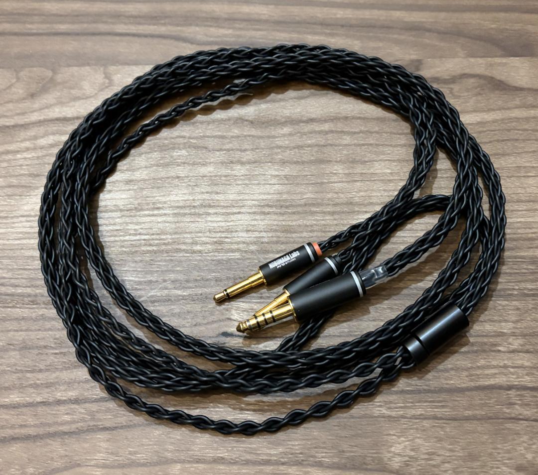 NOBUNAGA Labs ヘッドホンケーブル 霧降 豪 180cm ほぼ未使用