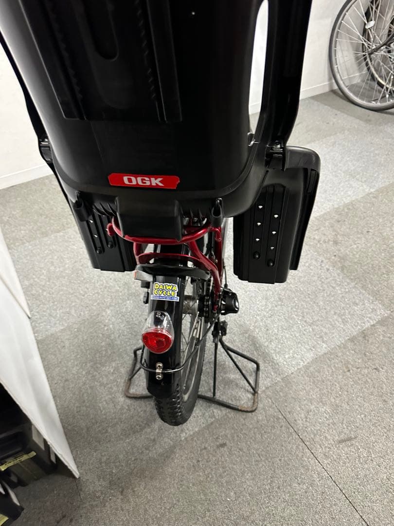 3人乗り電動自転車　ヤマハパスKISS 20インチ　子供乗せシート付き　お買い得