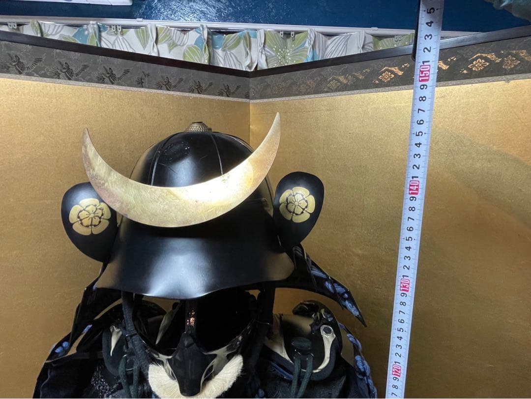 甲冑 屏風 槍 セット