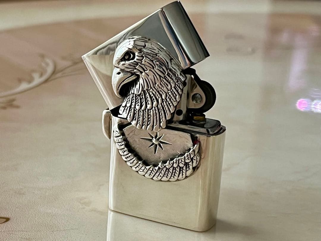 ZIPPO超希少スターリングシルバー925イーグル 超重量
