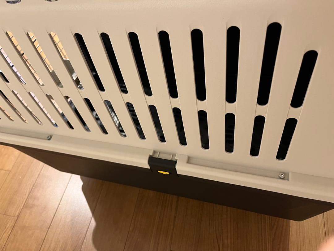 【美品】ペットキャリー キャスター付き ゲージ ペットハウス 飛行機