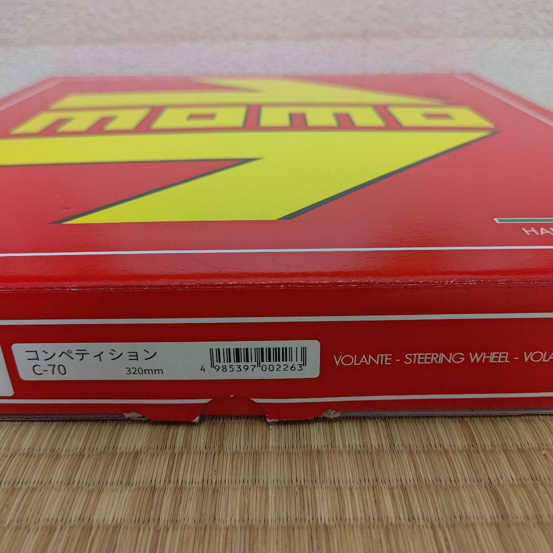 MOMO 　COMPETITION 32φ 日本正規品　ブラックレザー