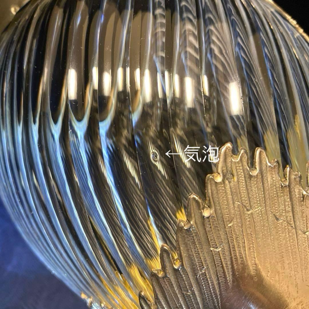 【フランス製】純銀＋クリスタル／ビスケットジャー クッキージャー バレル／銀包み