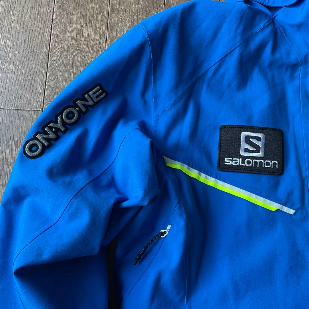 オンヨネ スキーウェア サロモンワッペン付き L