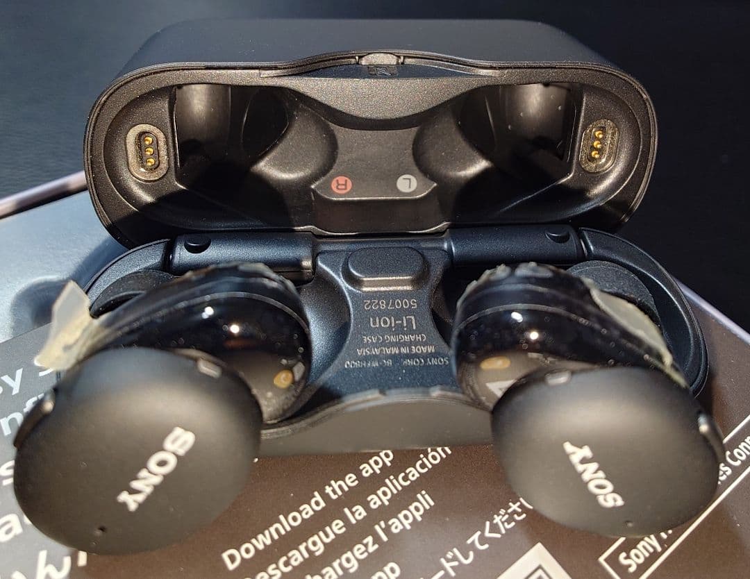 SONY WF-H800 ブラック ワイヤレスヘッドホン