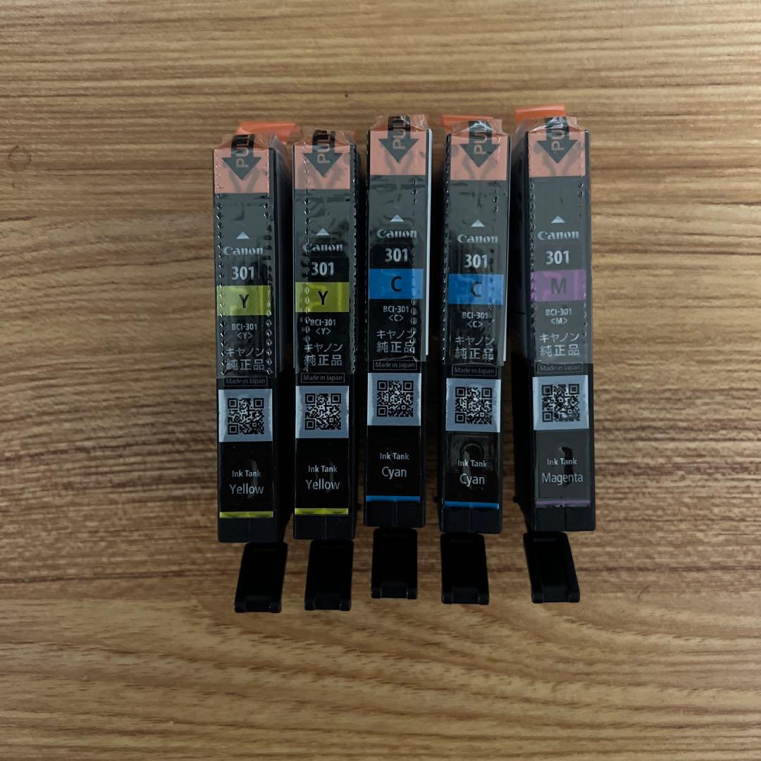 Canon 301 インクカートリッジセット